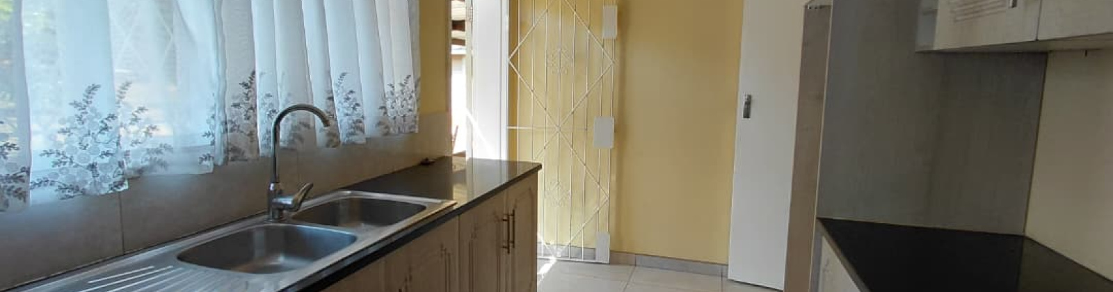 back view kitchen area